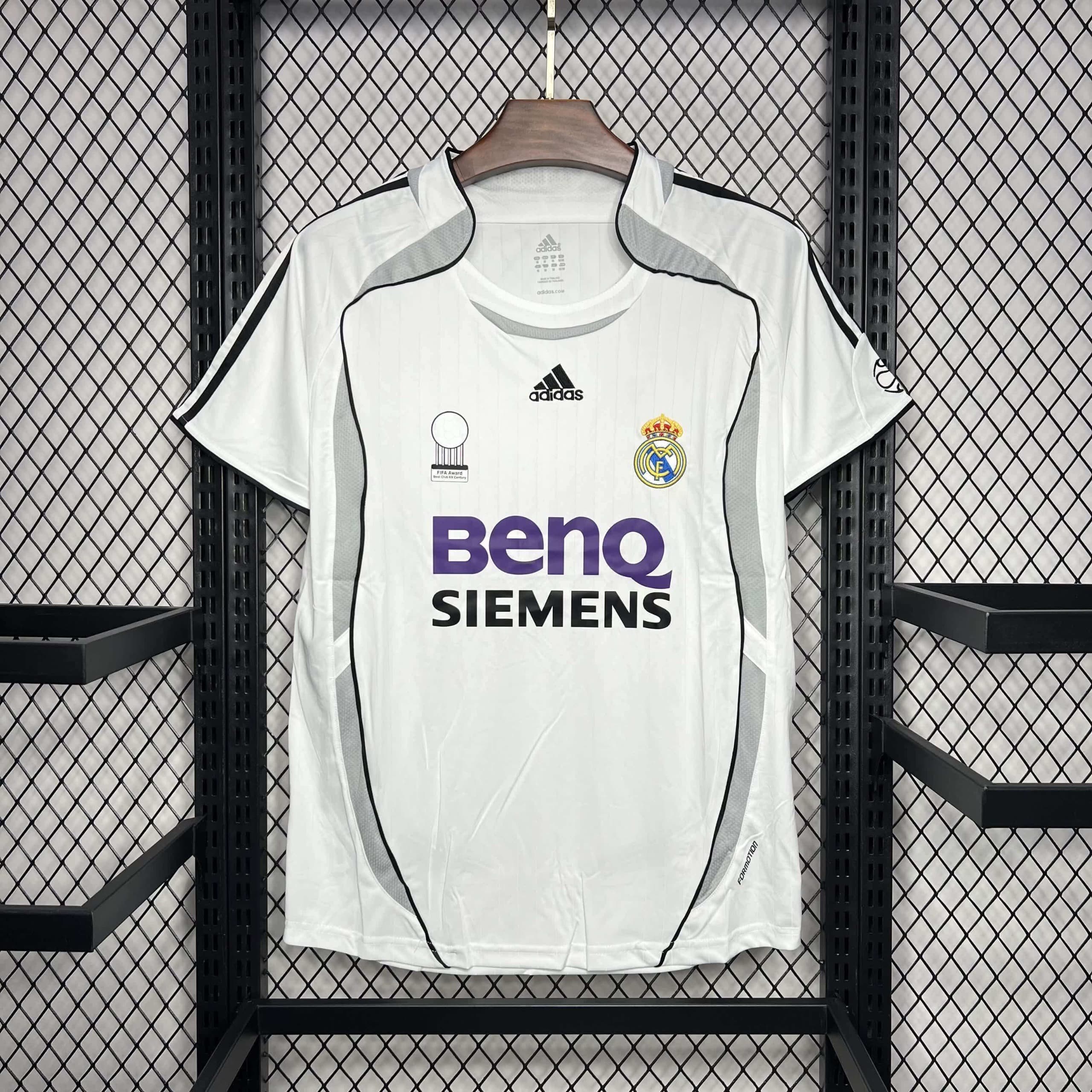 Camisa Real Madrid Home 2006/07 – Retrô Torcedor - Imagem 1