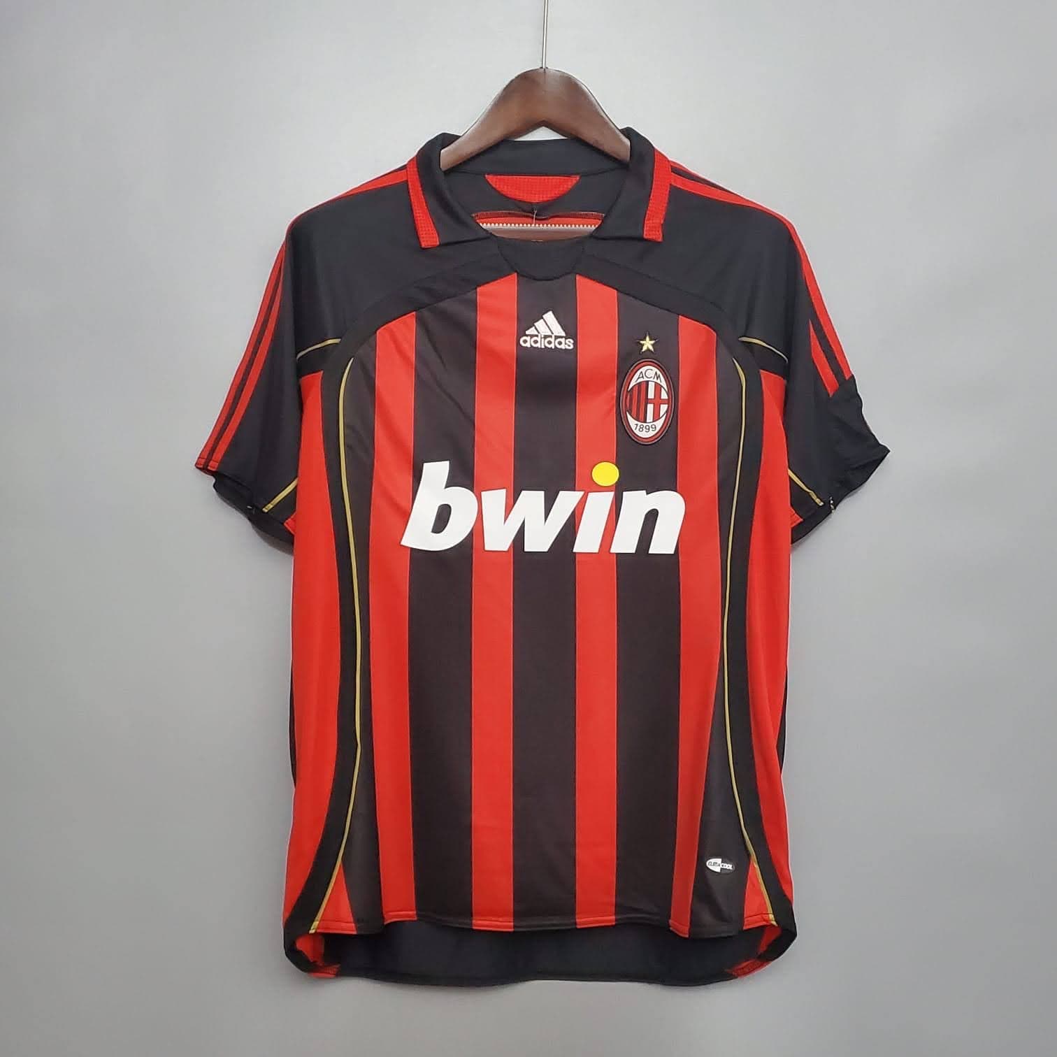Camisa AC Milan I (Home) 2006/07 – Retrô Torcedor - Imagem 1