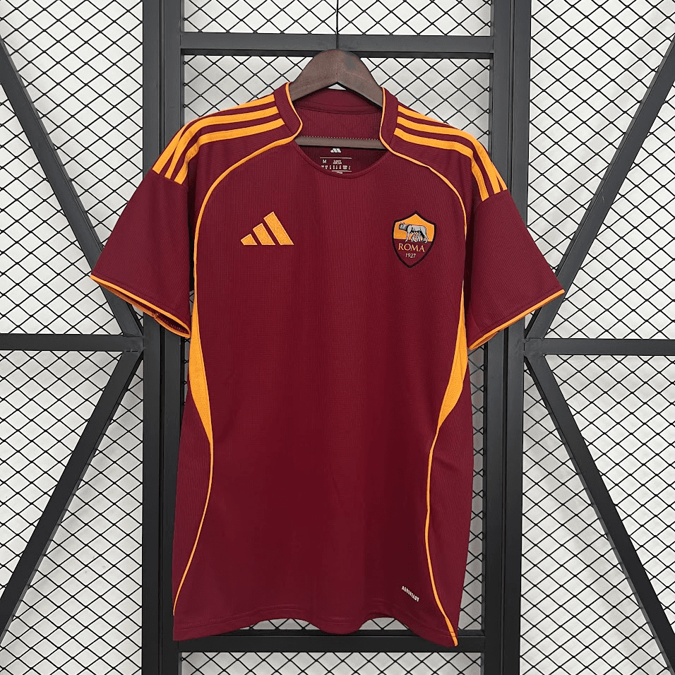 Camisa Roma I (Home) 2025/26 – Torcedor - Imagem 1